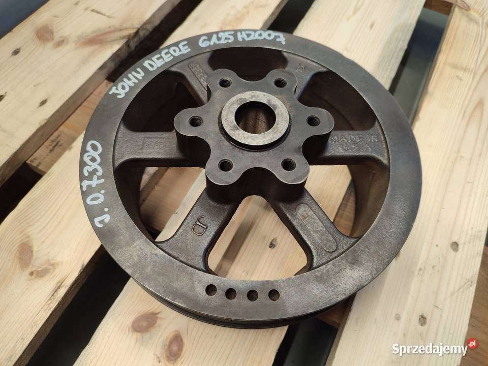 Koło pasowe napędu wentylatora silnika R132956 Wilkowo