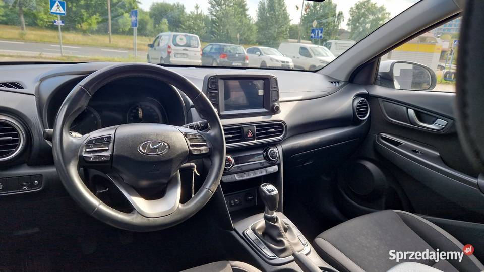 Hyundai Kona asystent pasa ruchu śląskie Orzesze