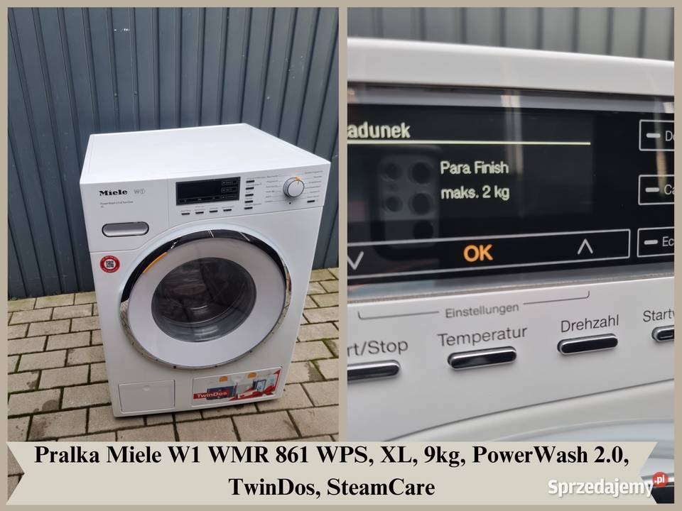 Pralka Miele W1 WMR 861 WPS XL 9 PowerWash 20 sprzedam