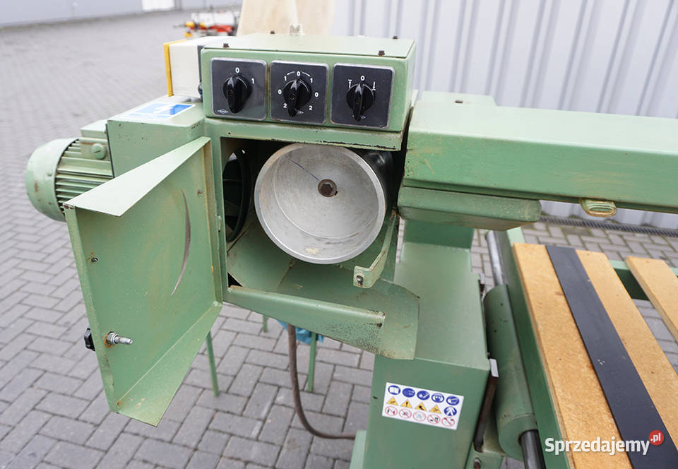 Szlifierka długotaśmowa FAMA LBS 25 odciąg Sierakowice