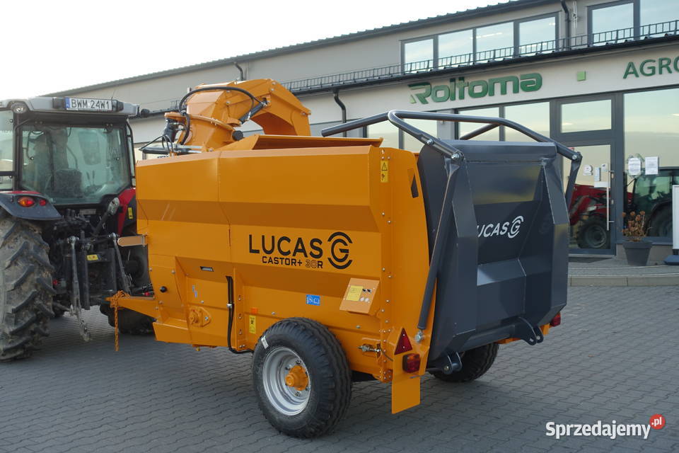 Ścielarka słomy Lucas Castor 30R Sokoły