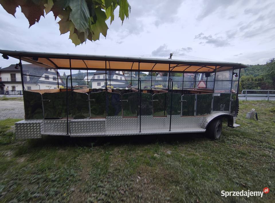 Przyczepa do przewozu osób tiny house rama 6m Zawoja
