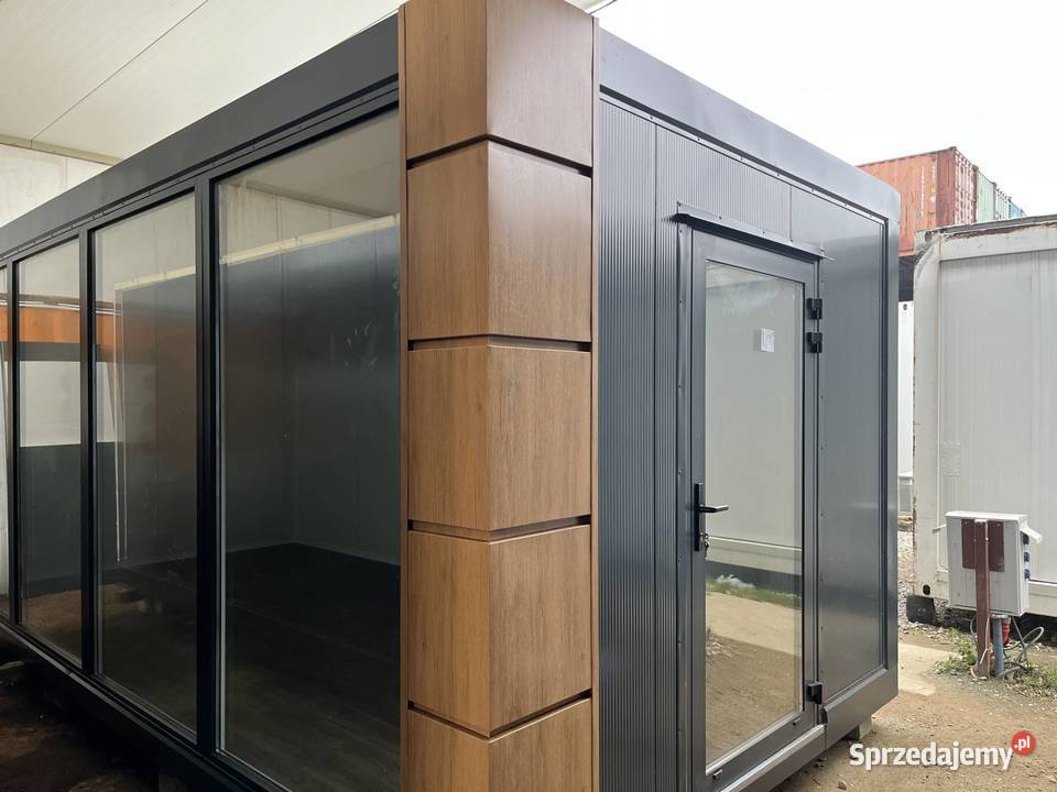 KONTENER PAWILON HANDLOWY Z WITRYNAMI 36 OPEN Wrocław