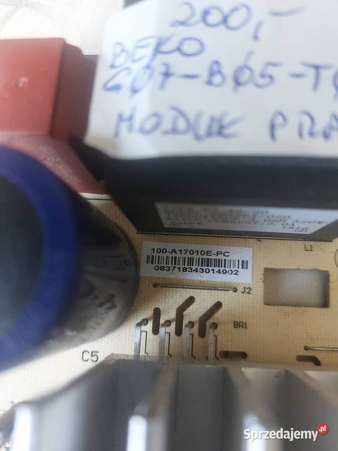 BEKO G01B05T01D01 MODUŁ PRALKI wolnostojące Dom i Ogród
