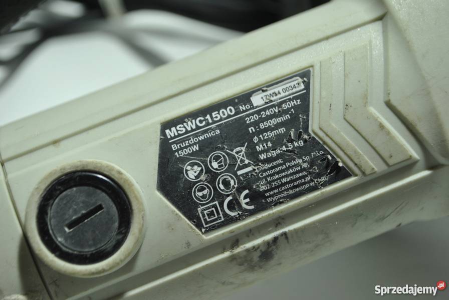 BRUZDOWNICA MACALLISTER MSWC 1500 Poznań