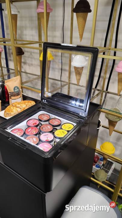 NOWA witryna zamrażarka na lody mała na blatowa Łódź