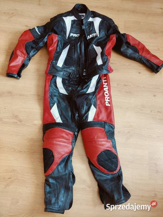 Kombinezon motocyklowy dwuczesciowy spinany 56 Części i akcesoria motocyklowe Sandomierz