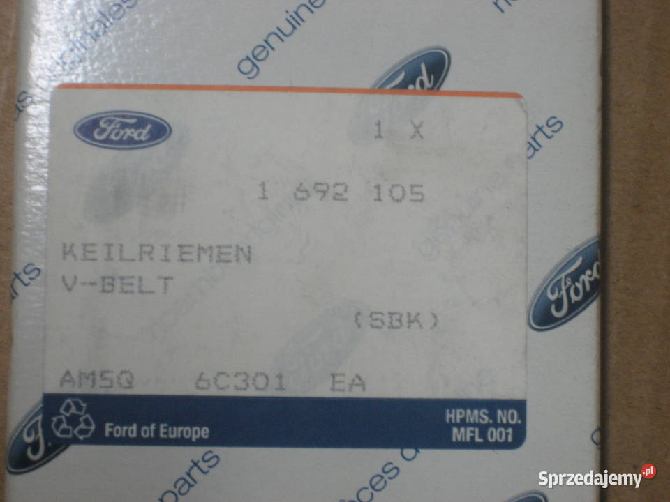 Pasek Klinowy 6PK1030 Ford C II Focus MK3 16 sprzedam