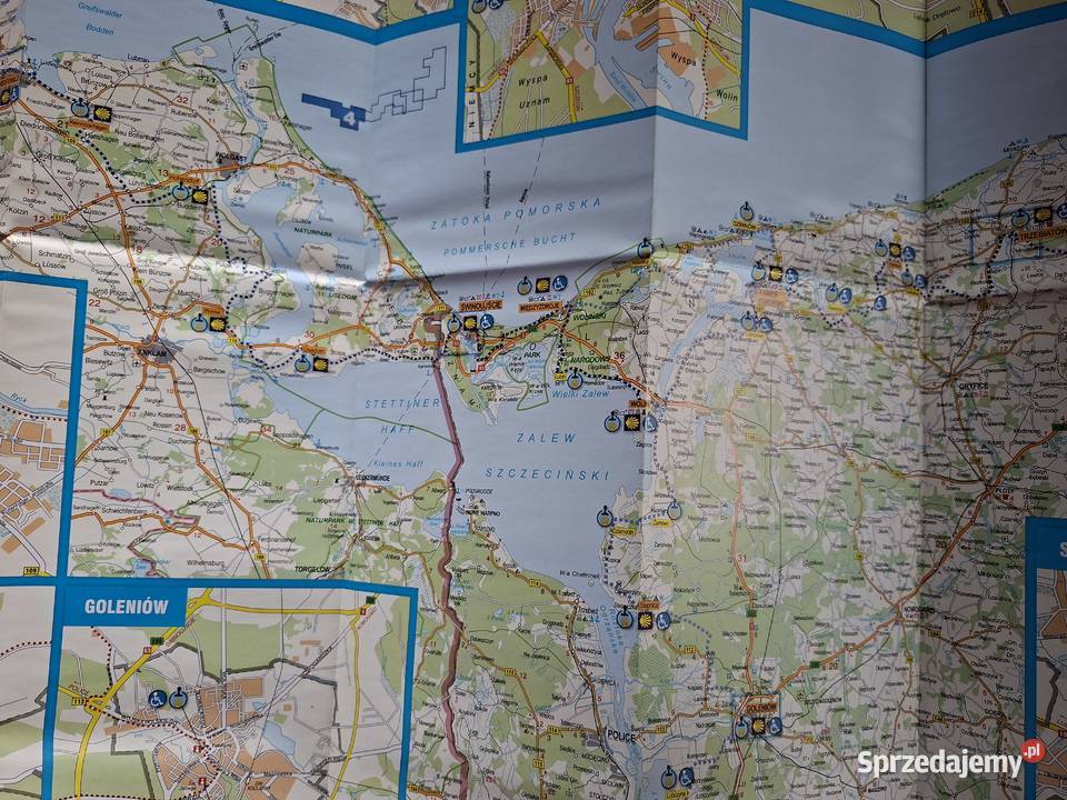 Pomeranian Way of St James 1300 000 map Kraków