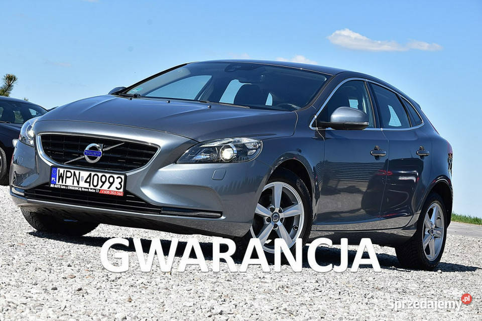 Volvo V40 20D2 120 Półskóra Ogrzpos Led Navi system Start-Stop Nowe Kucice