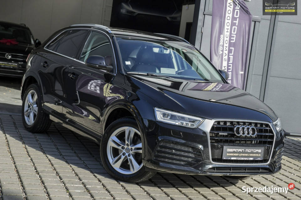 Audi Q3 Led Sline Kamera Quattro Gwarancja na I Dębogórze