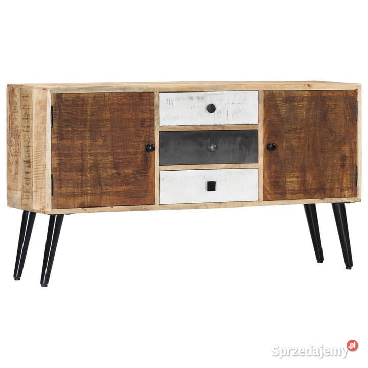 Szafka 118 x 30 x 62 lite drewno mango WM282877 Warszawa sprzedam