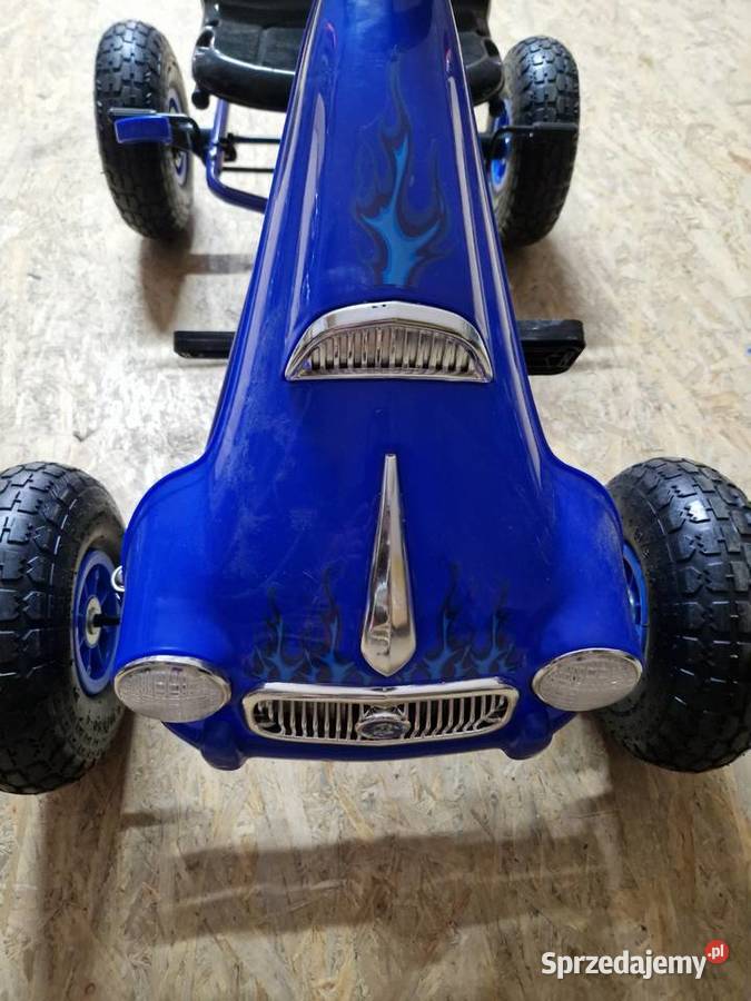 Gokart na pedały Top Racer 64 pompowane koła Głogowa