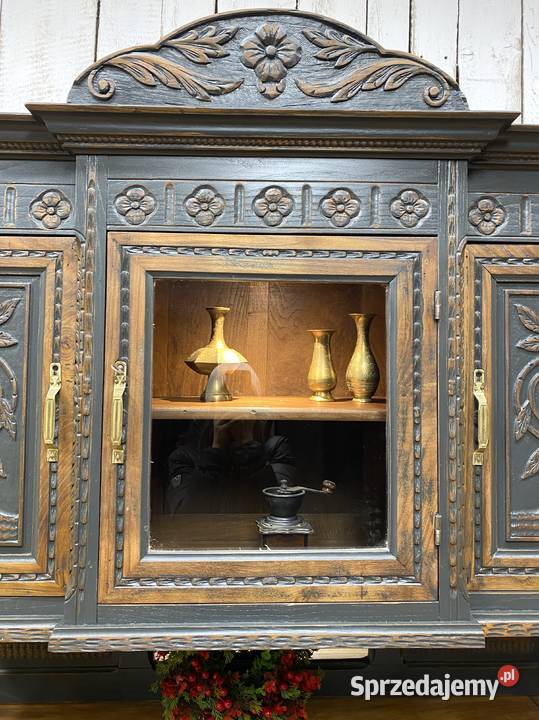 Kredens Bretoński odnowiony dąb Francja II pół Warszawa