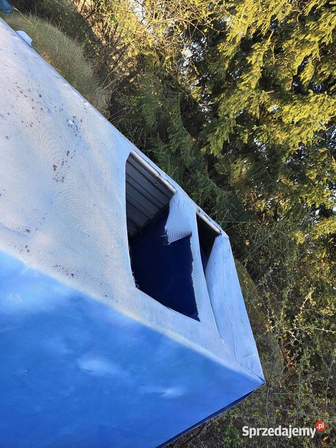 Przyczepka lekka SAM z plandeka Burtowe i plandeki Zaborowice