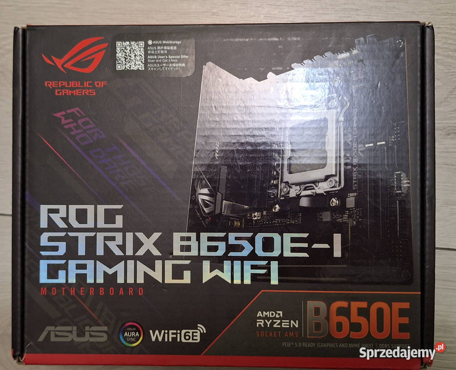 ASUS ROG Strix B650EI WiFi Łódź