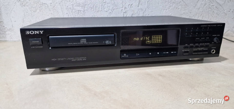 Sony odtwarzacz kompakt CD player CDP 211 CDP211