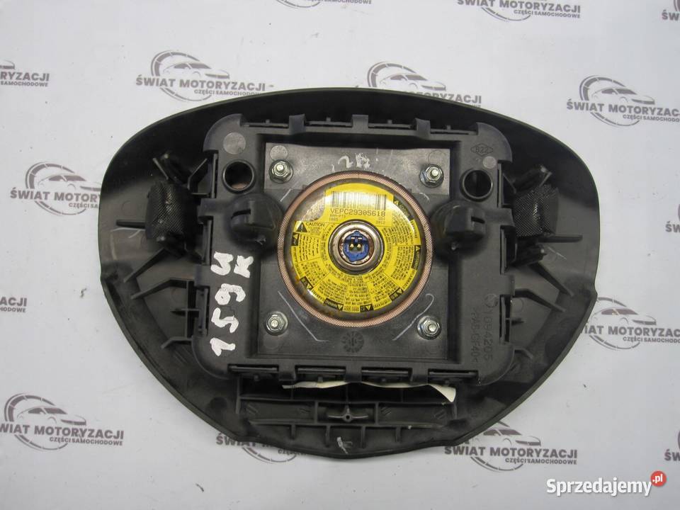 DACIA DUSTER I 13r AIRBAG poduszka kierowcy osobowe