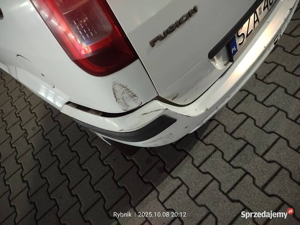 Ford FUSION 14TDCI nieuszkodzony Rybnik sprzedam