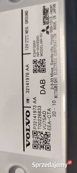 VOLVO XC40 RADIO NAVIGACJA 32141978 dolnośląskie