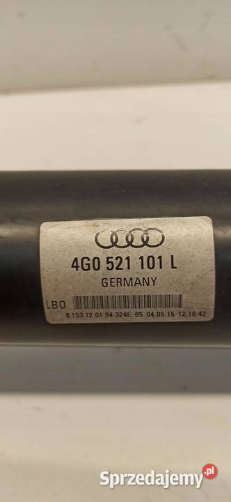 AUDI A7 WAŁ NAPĘDOWY 4G0521101L