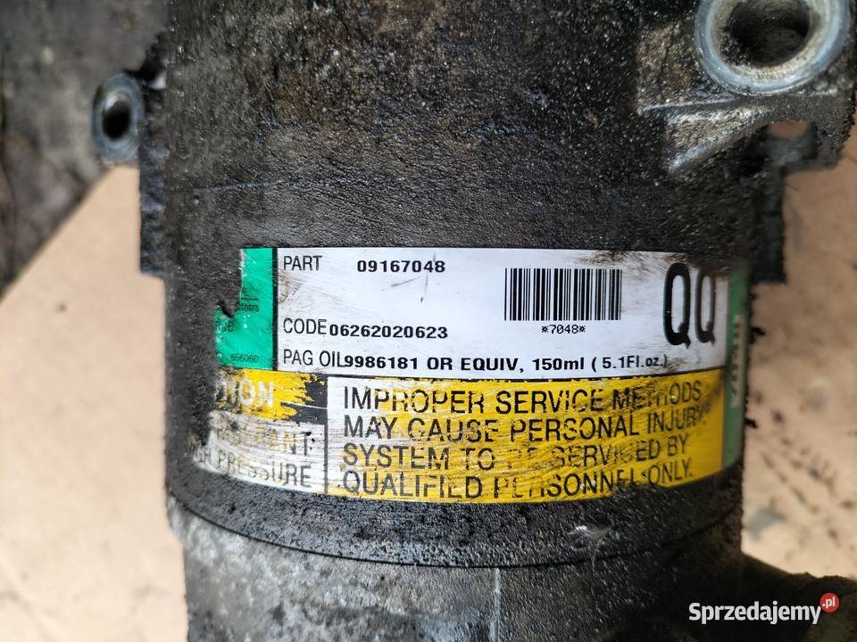 AGILA A 10 POMPA SPRĘŻARKA KLIMATYZACJI RURKA Kamień-Kolonia sprzedam