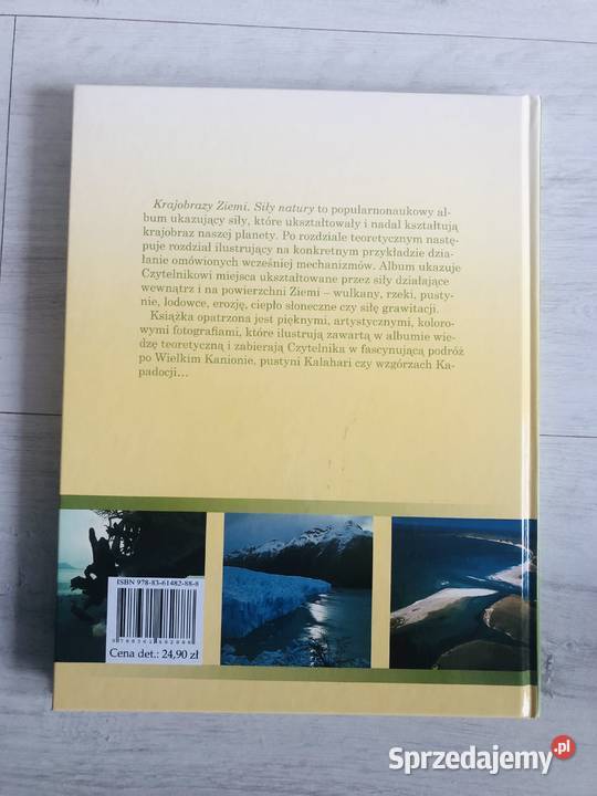 NOWA Książka Krajobrazy Ziemi Siły Natury Łódź