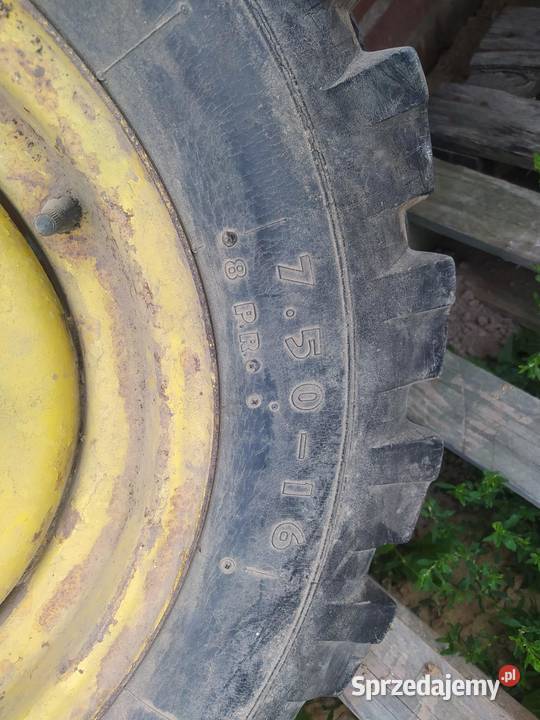 Koła rolnicze 750 16 john deere Izdebno