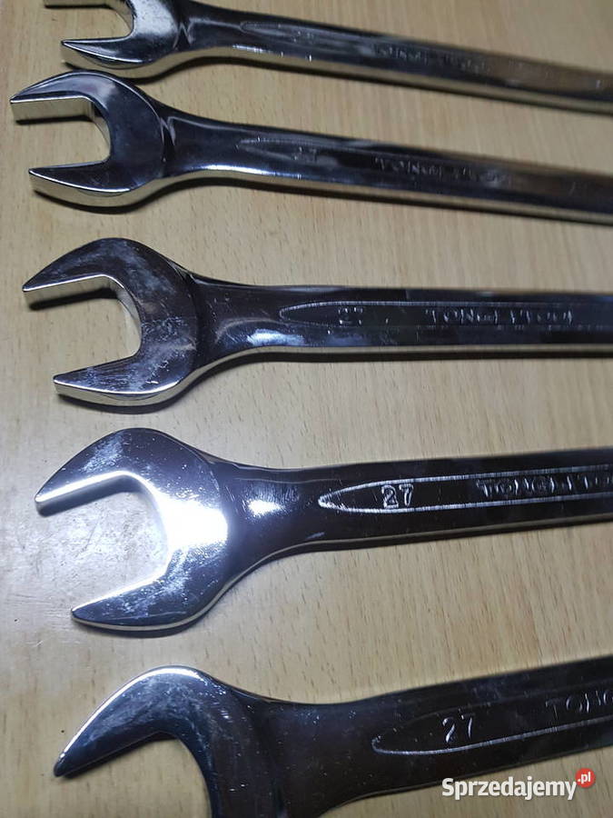 Klucz płasko oczkowy 27 mm stal chromowowanadowa wielkopolskie Głogowa