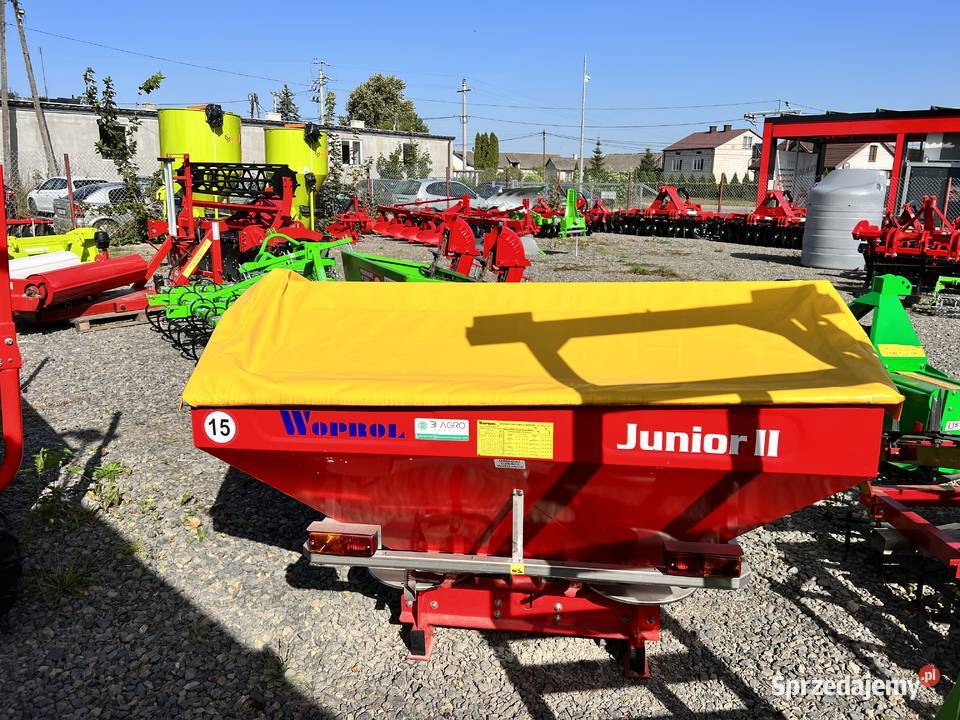Rozsiewacz polowy Junior 800 2tarczowy Woprol nieuszkodzony Wysokie Mazowieckie