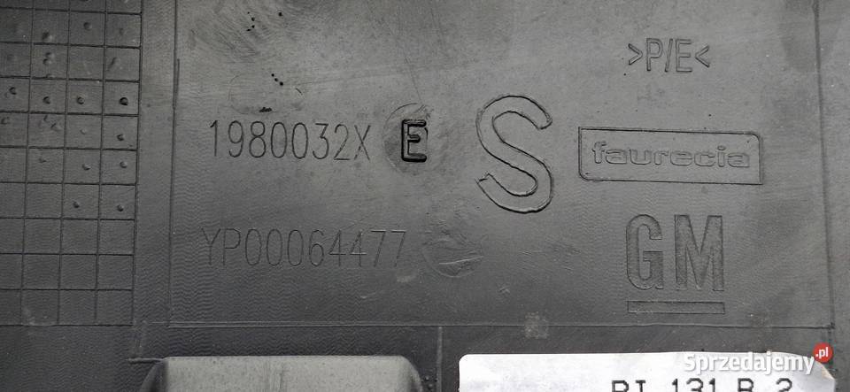 OPEL GRANDLAND X ZDERZAK TYŁ TYLNY DOKŁADKA Bieleń