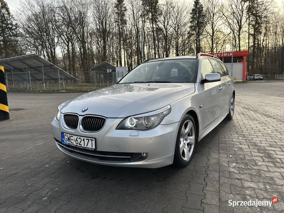 BMW 525d 2008r zadbana zamiana Rok produkcji 2008 Gdynia