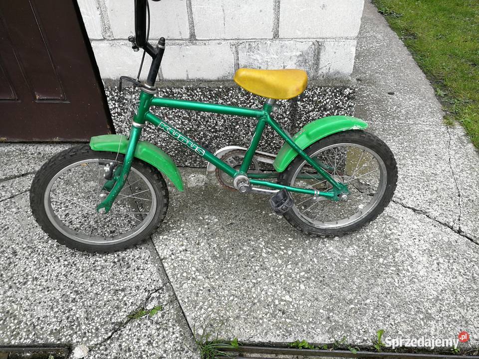 Rower chłopięcy dziecięcy na zdjęciu rezerwacja Błonie