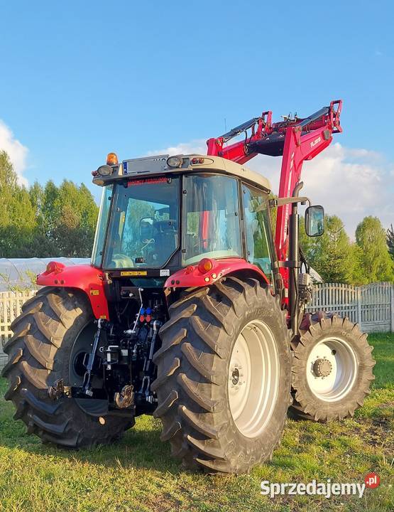 MAssey Ferguson z ładowaczem tur sweden 100 Massey Ferguson Bodzanowice