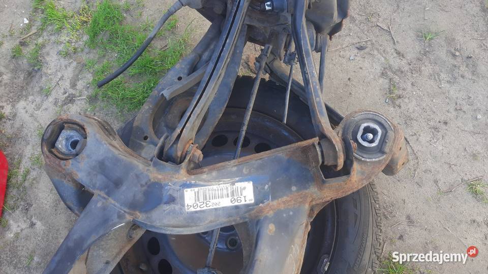 oś tylna sanki wózek mercedes c w202 kombi Dębno