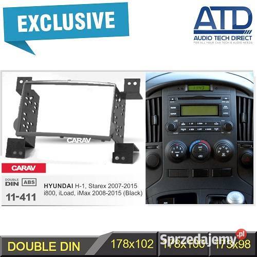 RAMKA RADIA 2 DIN HYUNDAI H1 20072015 CARAV Wyposażenie wnętrza Mielęcin sprzedam