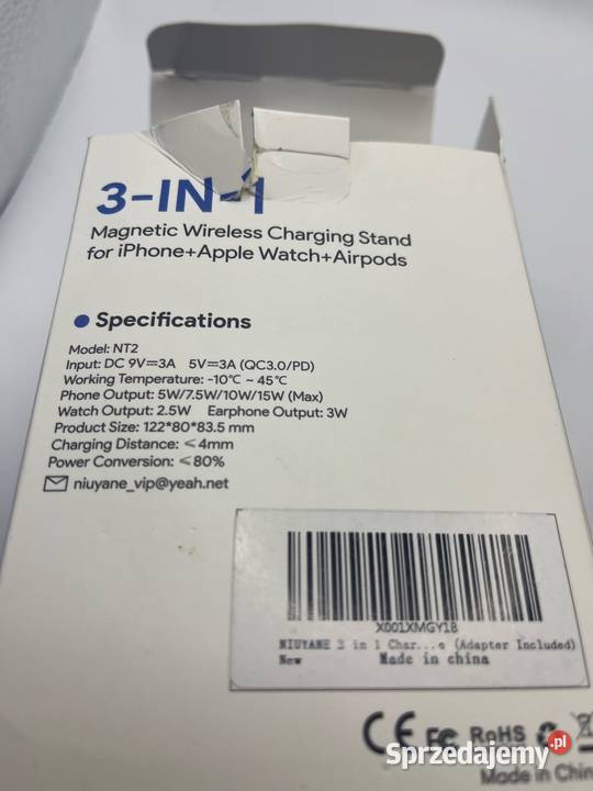 Magnetyczna ładowarka 3w1 Świdwin