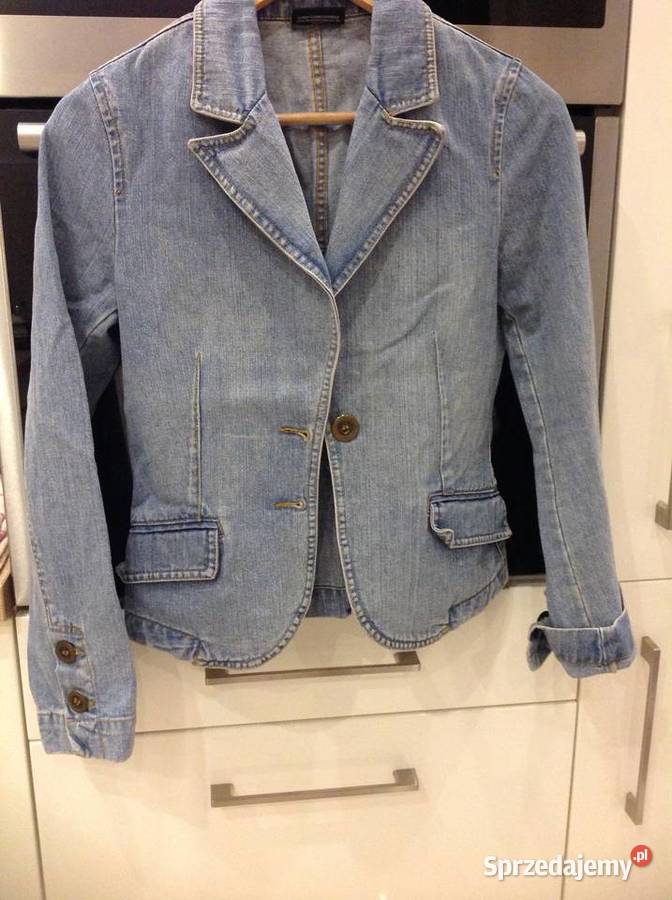 Żakiet Marynarka Jeans Damska YVONNE CATTERFIELD Marynarki i żakiety Nowa Sól