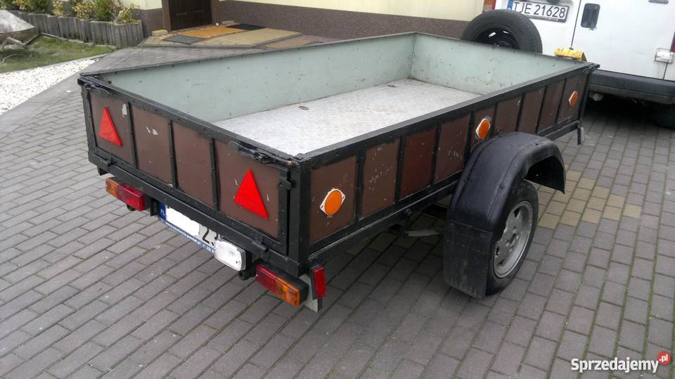 Przyczepka SAM 740 MocnaZarejestrowana w 240x1 Burtowe i plandeki świętokrzyskie Wodzisław sprzedam