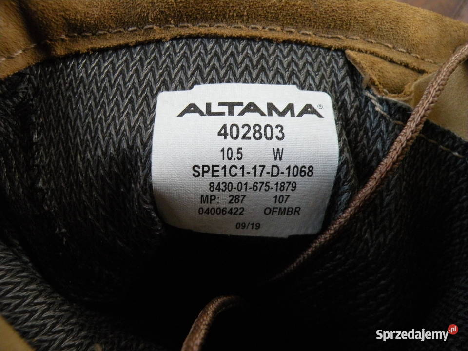 Buty ALTAMA goretex coyote VIBRAM 105W Wrocław