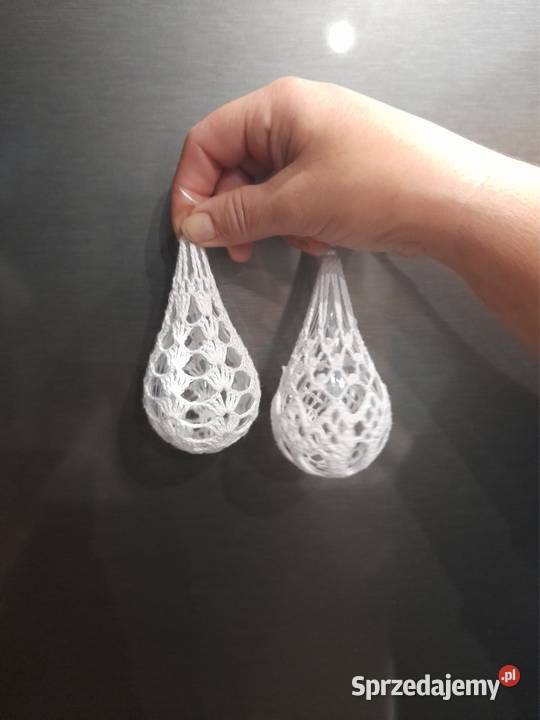 Bombki szydełkowe sprzedam