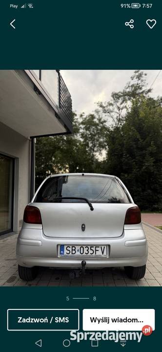 TOYOTA Yaris 14 lD 90 2004r Bielsko-Biała