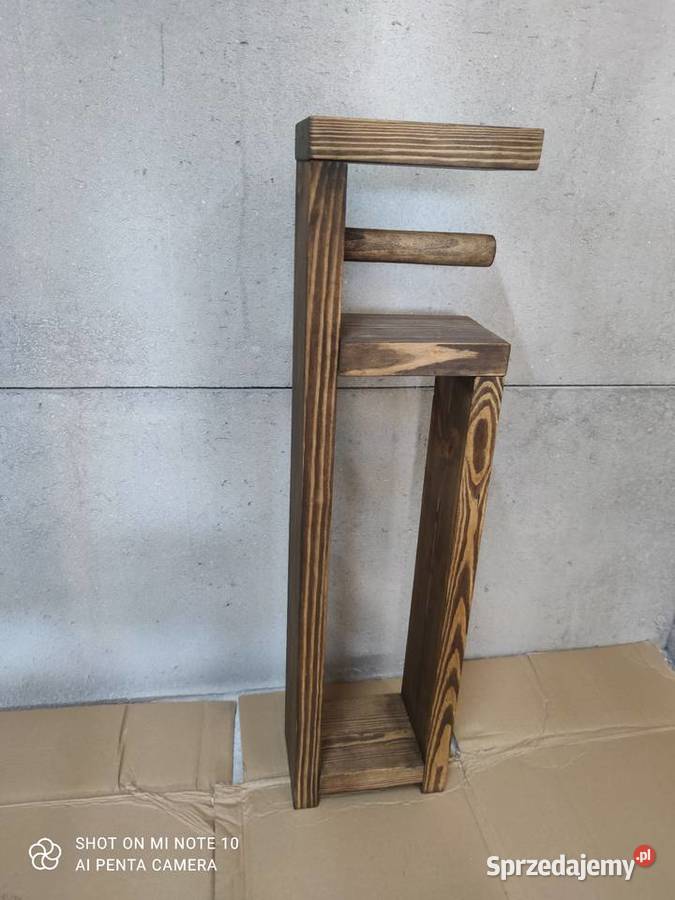 Stojak drewniany na papier Akcesoria łazienkowe Zduńska Wola