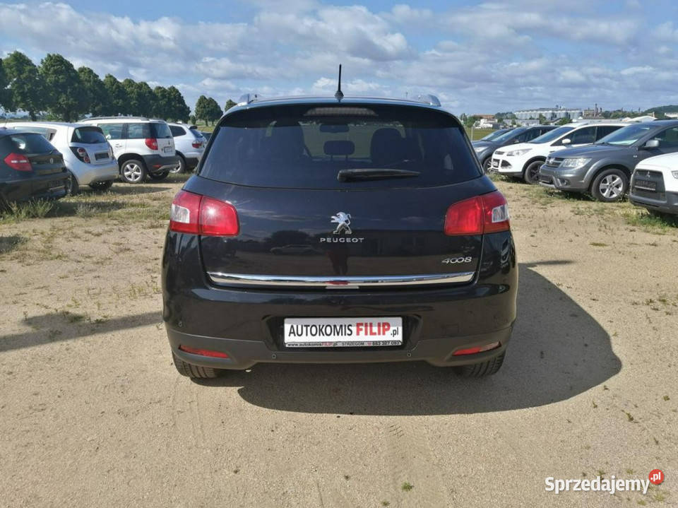 Peugeot 4008 16 115 4x4 klima panorama dach Strzegom