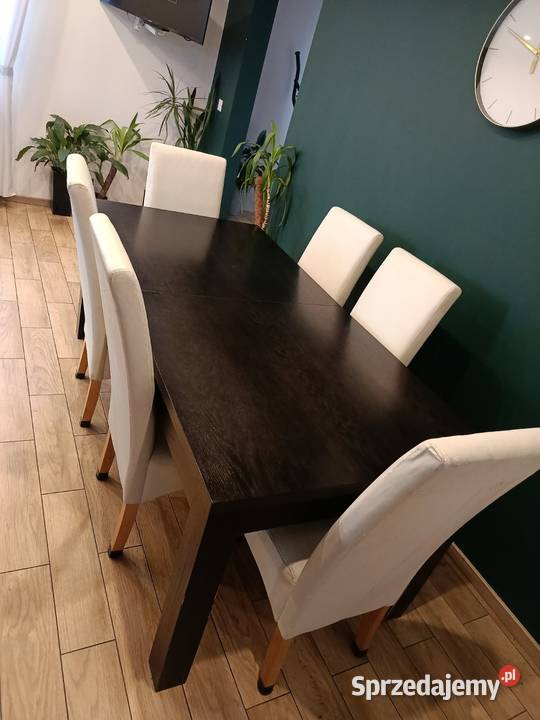 Stół z krzesłami komplet