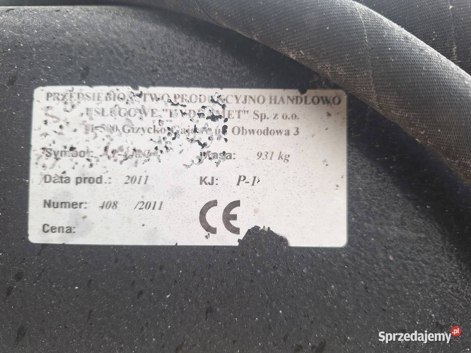 Ładowacz czołowy hydramet 16 Warszew