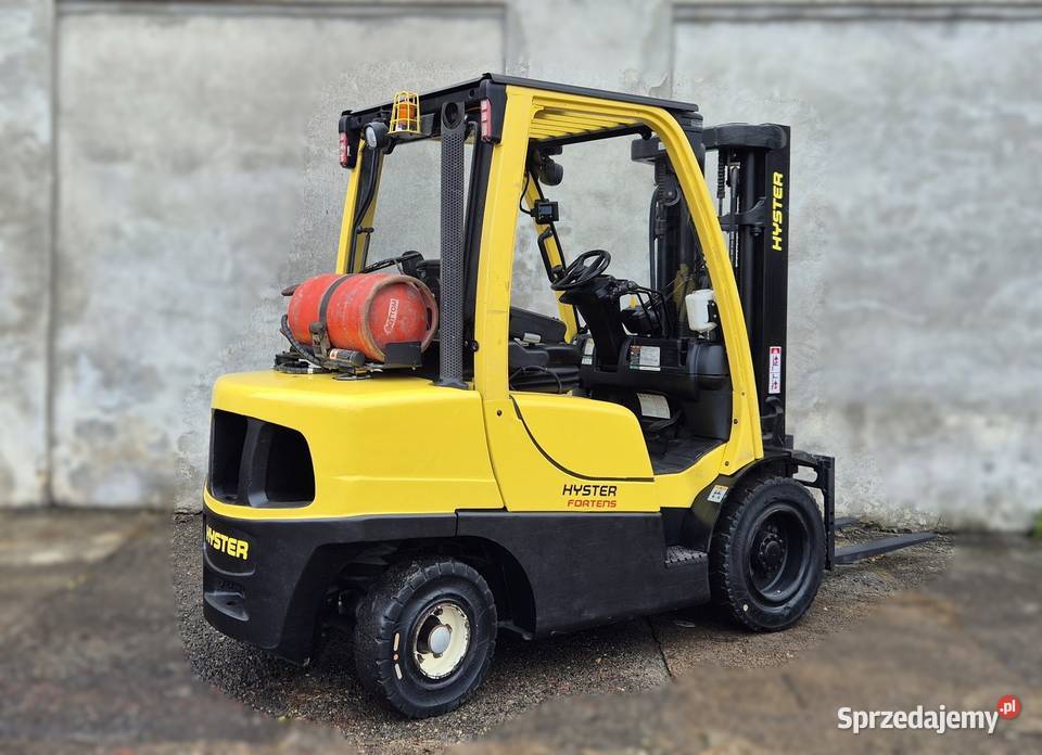 Wózek widłowy Hyster 3500 TRIPLEX wolny skok Rybnik sprzedam