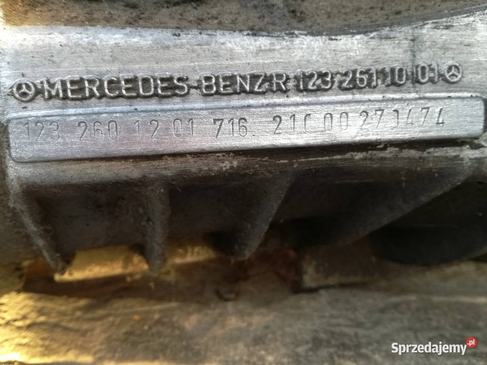 Skrzynia biegów manualna 4 biegowa Mercedes w123 lubelskie Kosarzew-Stróża