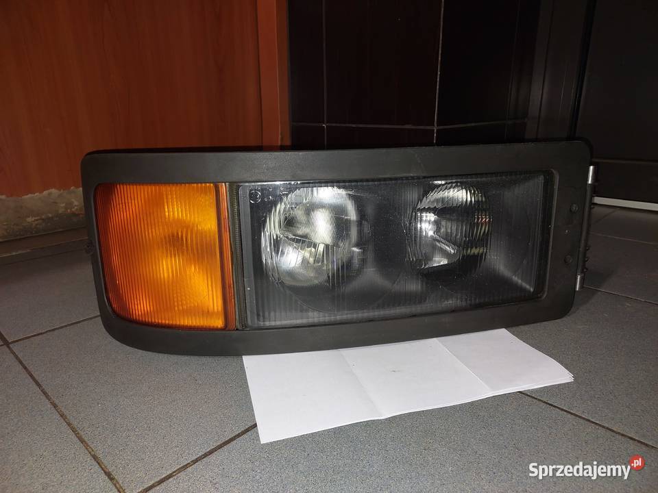 Reflektor Lampa lewa przednia MAN F2000 Łazy