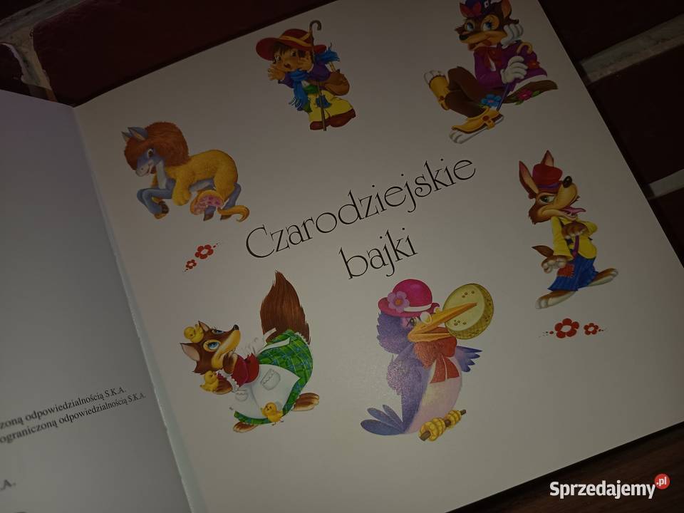 Czarodziejskie bajki Złote bajki z morałem Bydgoszcz sprzedam